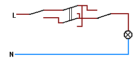 sch�ma zapojen� k��ov�ho vyp�na�e